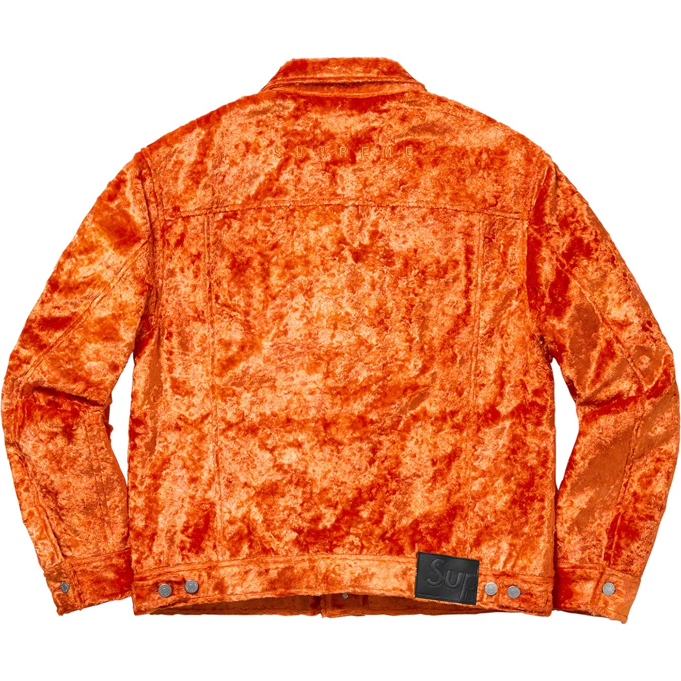 Fuzzy Pile Trucker Jacket view 3